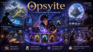 From Players to Co-Creators: Opsyite Explores a New Mode of Game Content Production